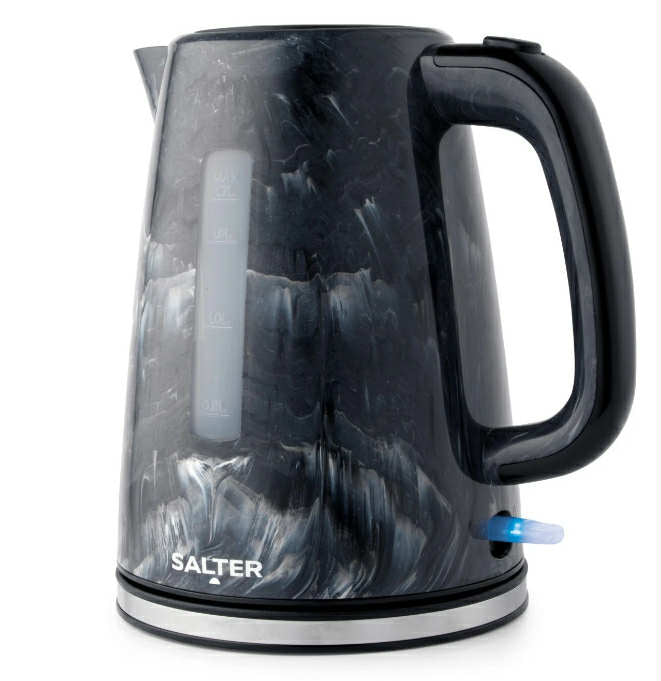 Salter Marble Kettle 1.7L 360° Base Boil Dry Sensor/Auto Shut-Off 3000W