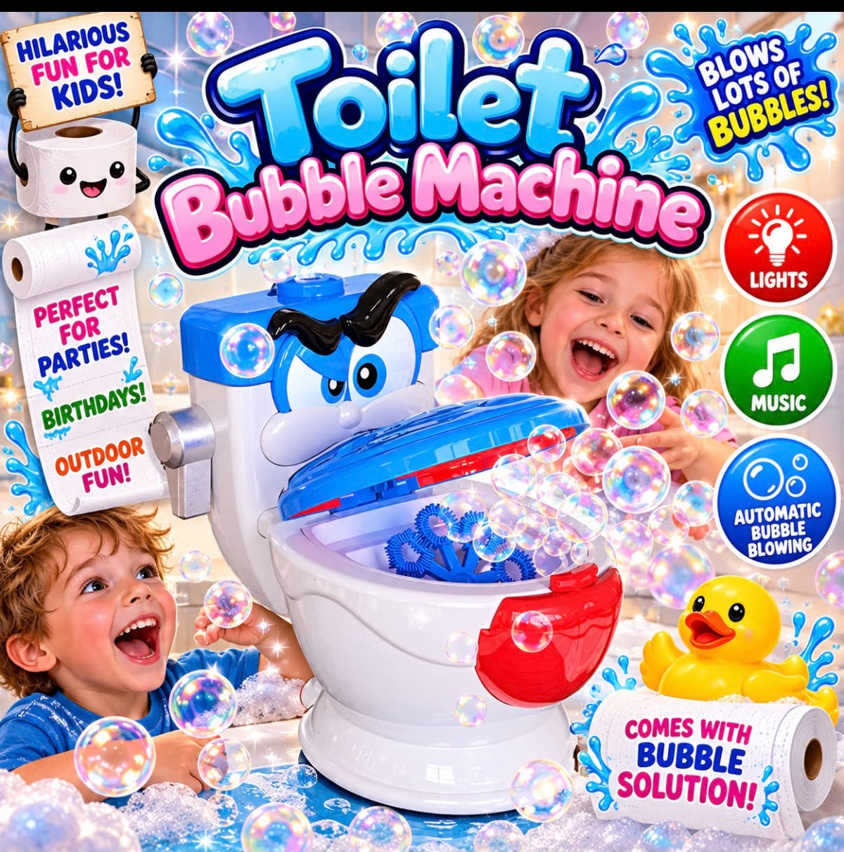 🫧TOILET BUBBLE MACHINE!