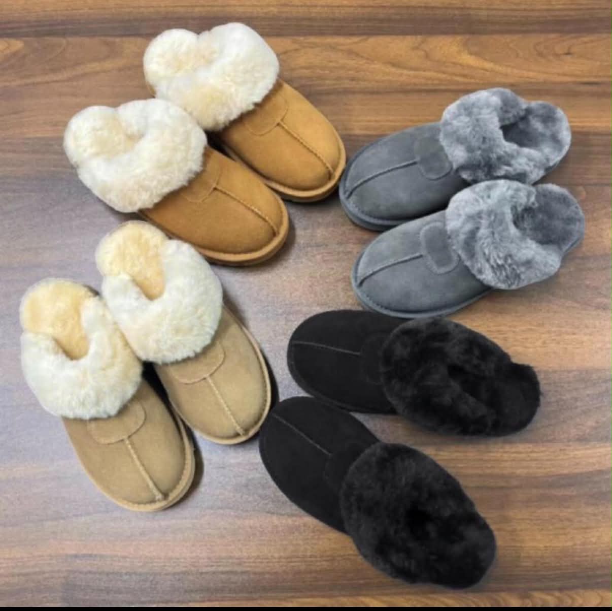Warm slippers