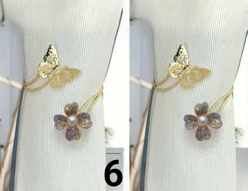 Curtain tie backs