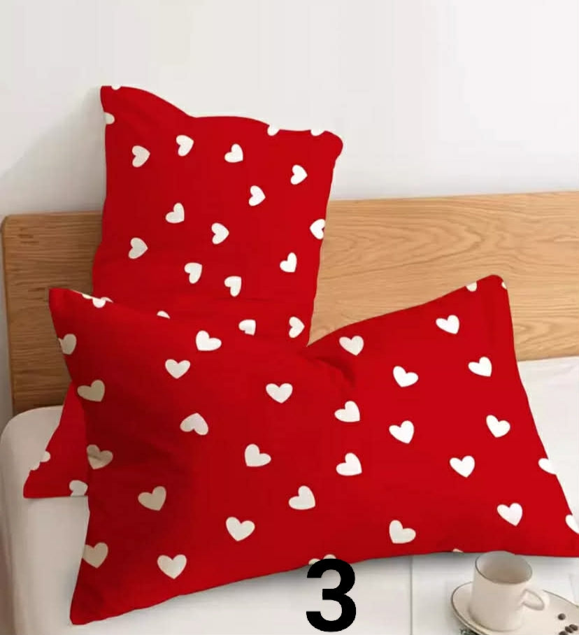 2 pcs Pattern Pillowcase Without Filler