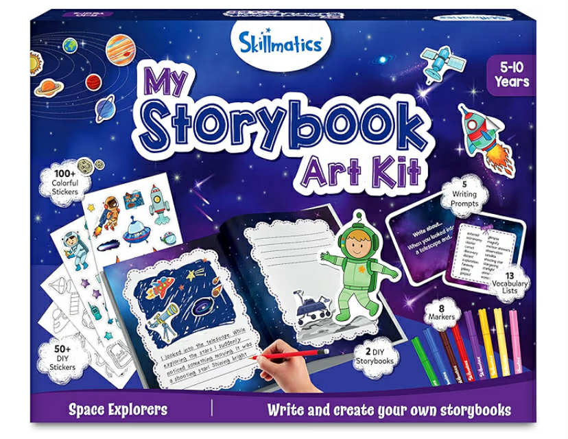 Skillmatics Storybook Art Kit, DIY Craft & Writing Kit
