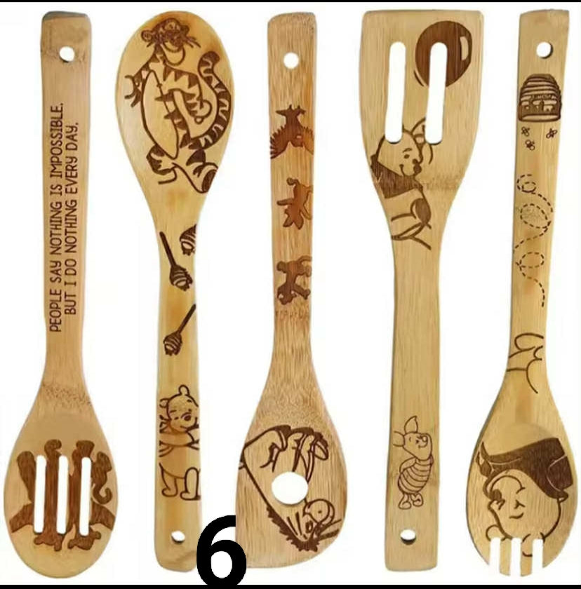 5pcs Disney Anime Mickey Mouse Spatula