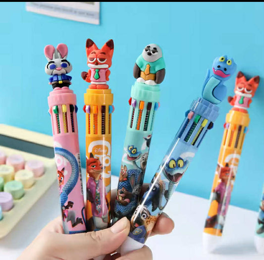 4pcs Disney Zootopia 2 Stationery