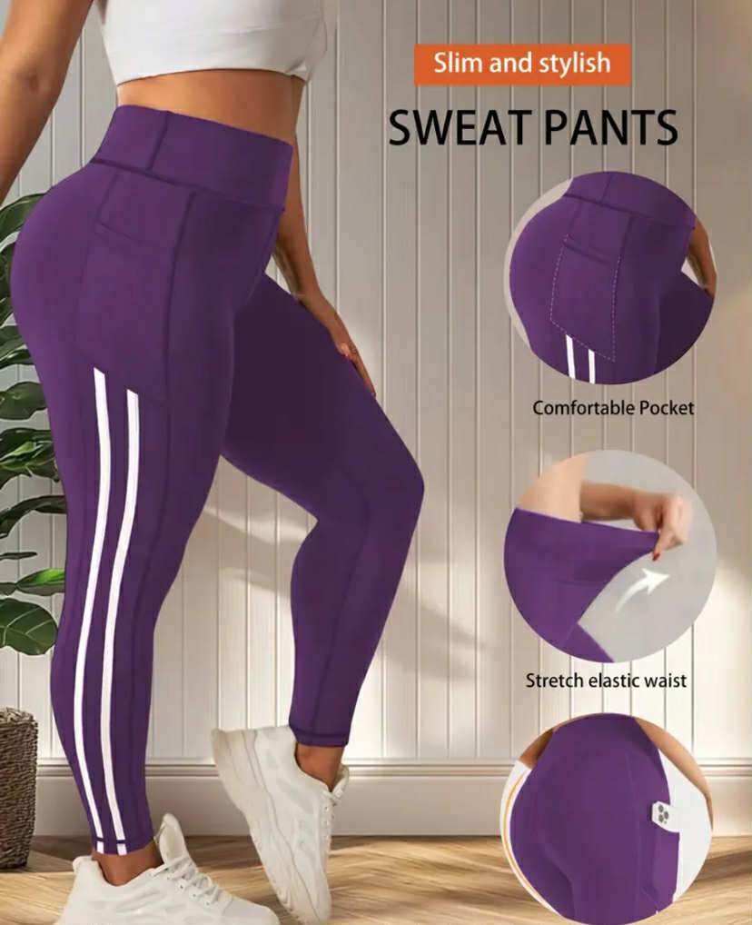 High Waist Tummy Control Leggings for Women