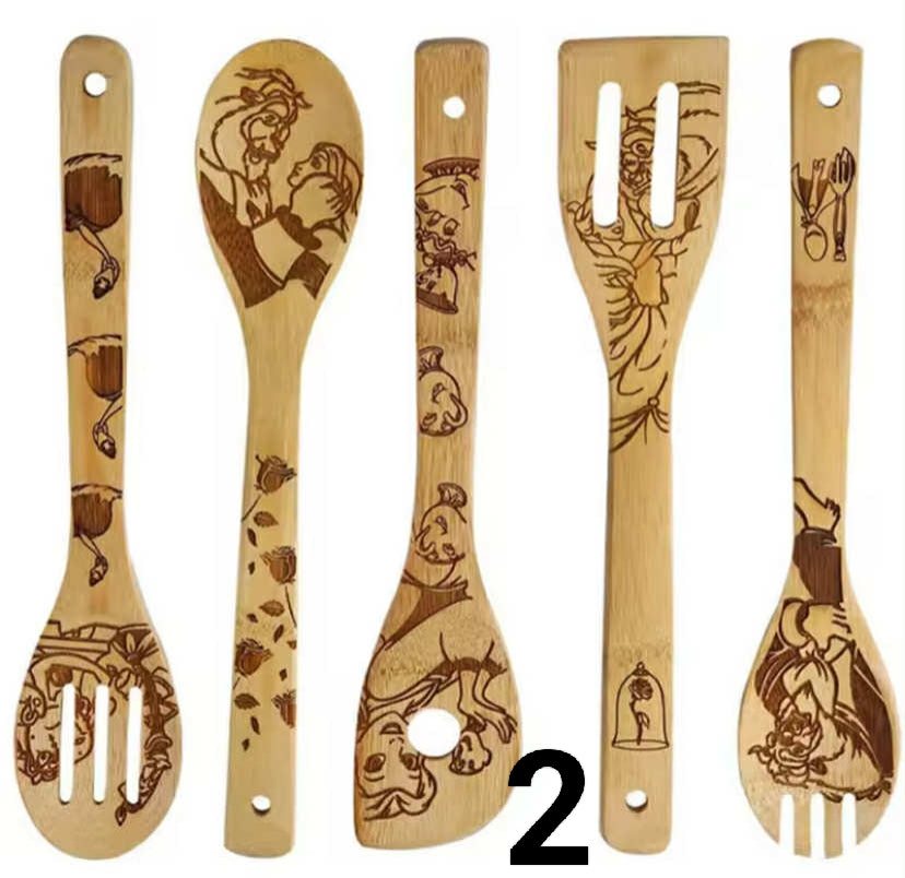 5pcs Disney Anime Mickey Mouse Spatula