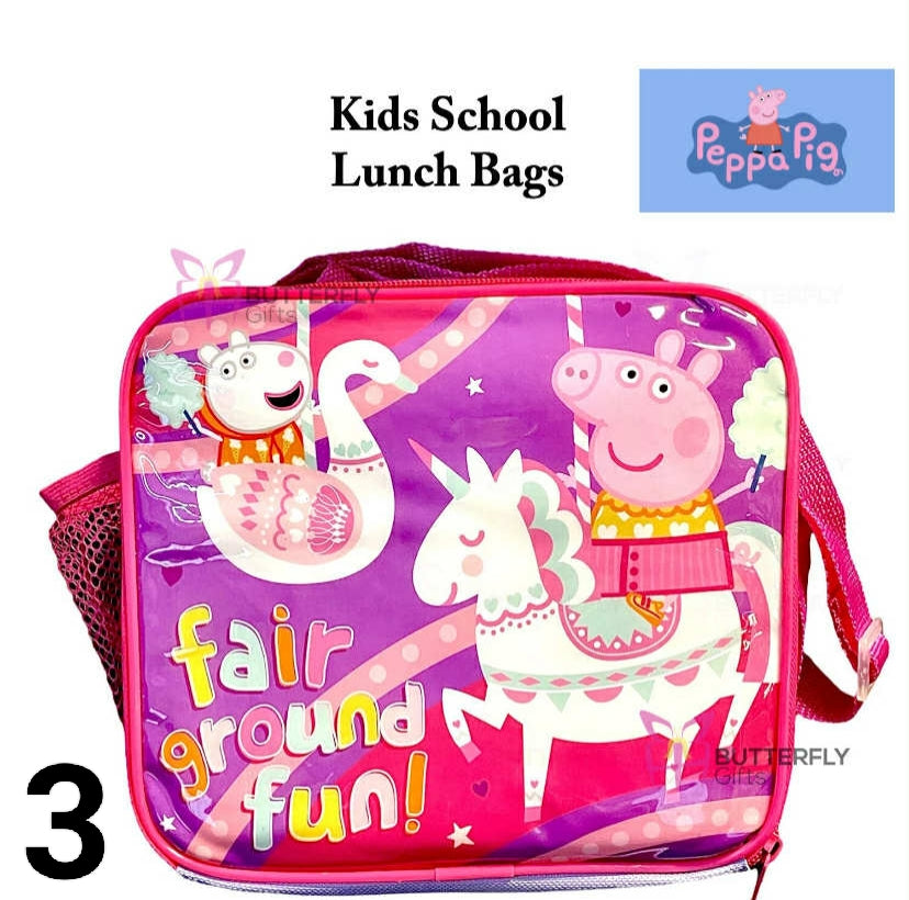 Childrens Insulated Lunch Pack Box Bag Kids Boys Girls School Food Picnic Box