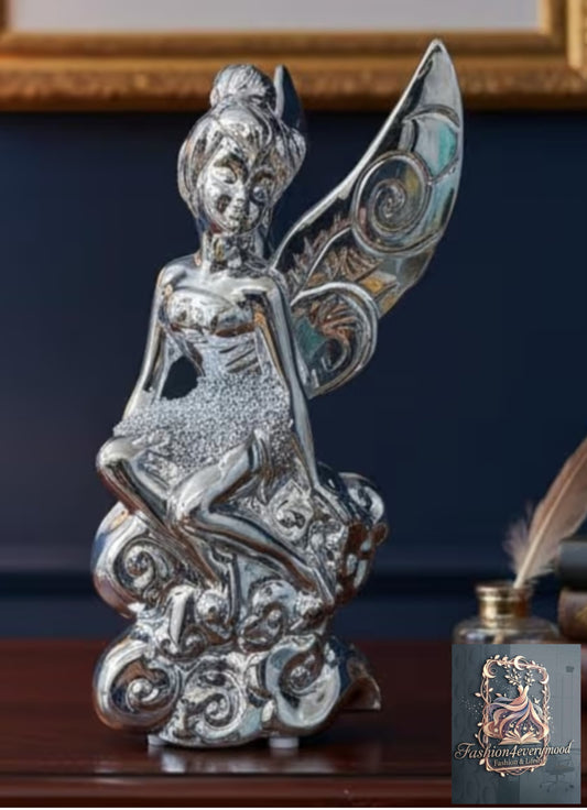 Fairies Tinker Bell Fairy Crushed Diamond Sparkly Ornament