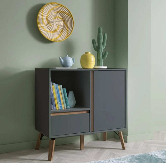 Otto Sideboard Small with Drawer in Grey