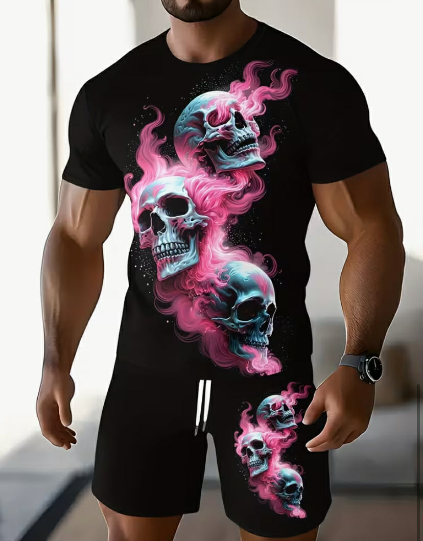 2pcs Men's Casual Fashion Set 2pcs Outfit