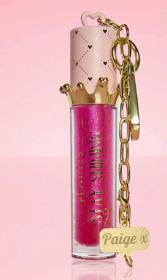 Personalised Stay Shining Lip Oil
