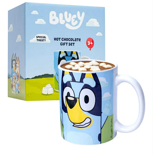 Bluey Hot Chocolate Gift Set - Featuring Bingo and Bluey Mug