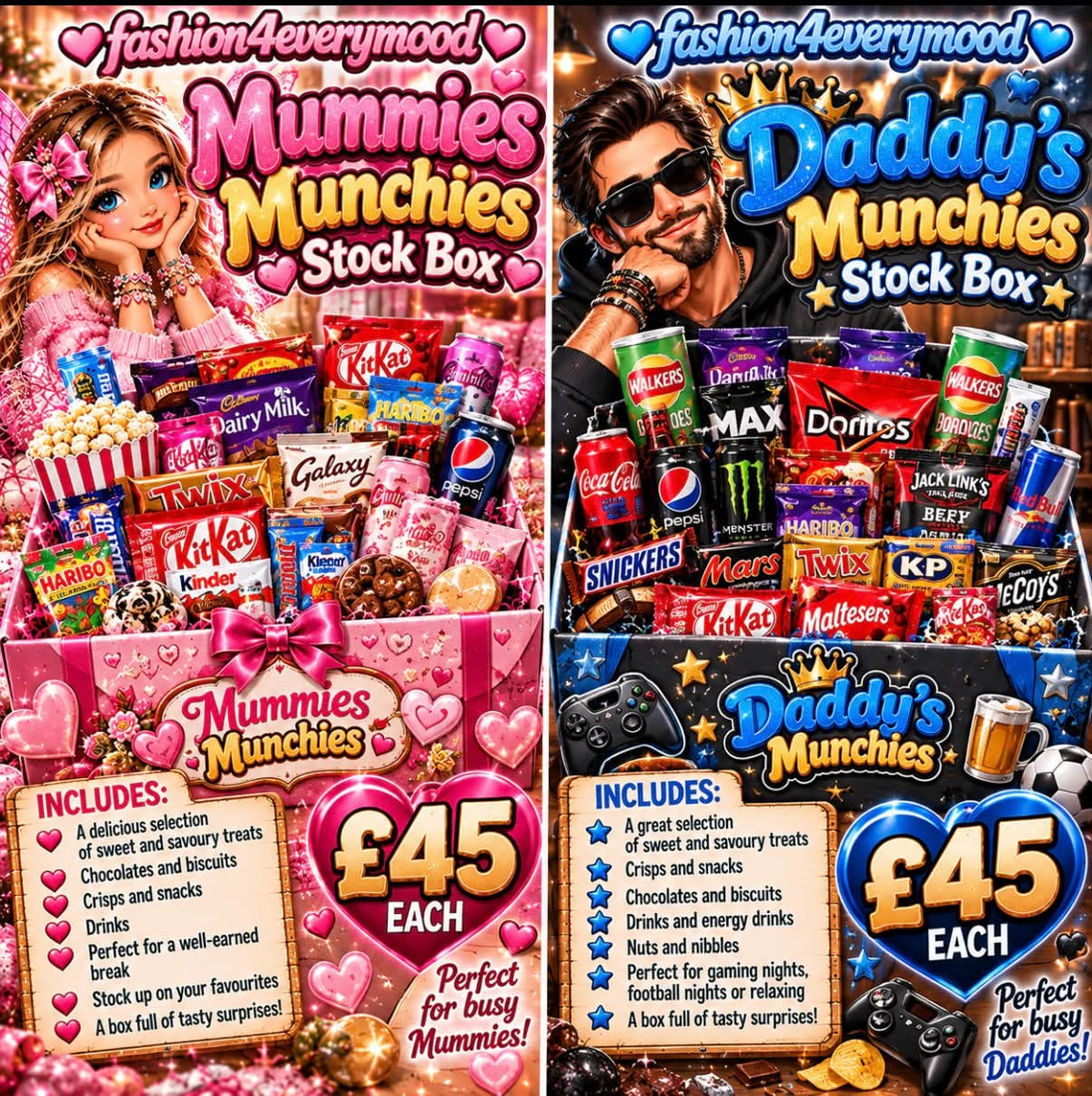 🍫NEW! MUMMIES & DADDY’S MUNCHIES STOCK BOXES! 🍫