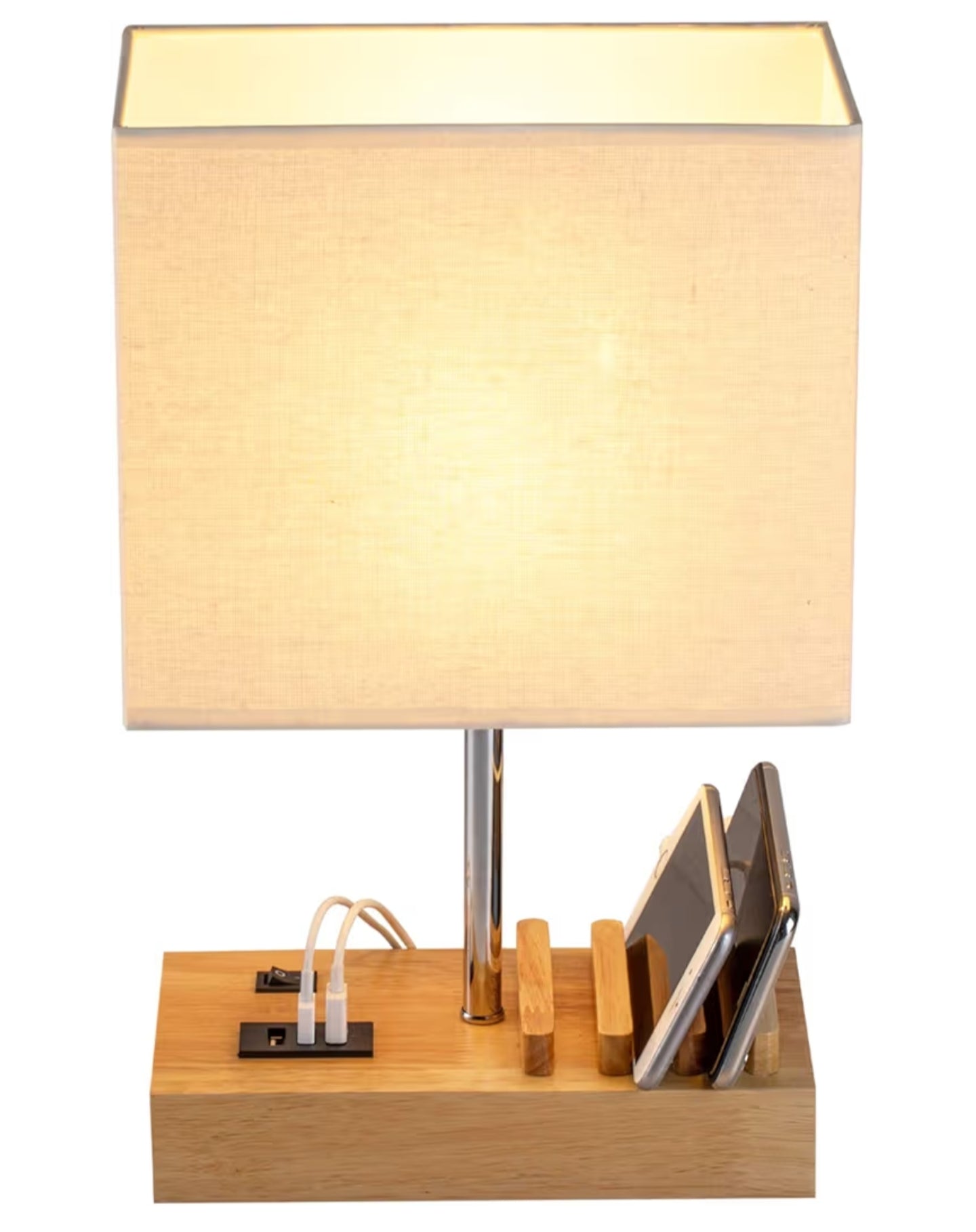 USB Bedside Table Lamp