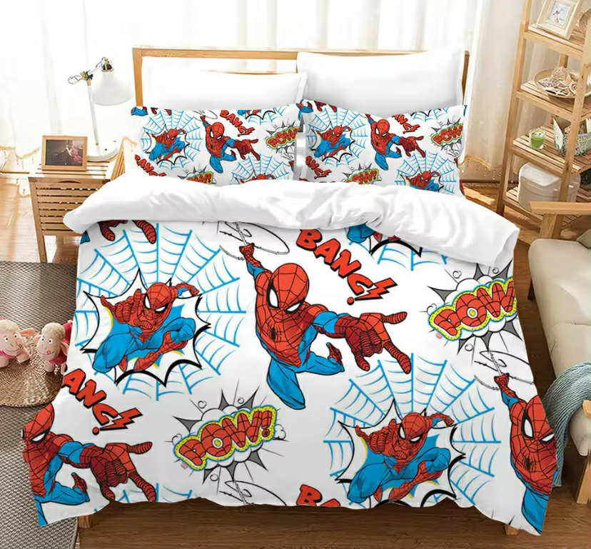 Spider man bedding