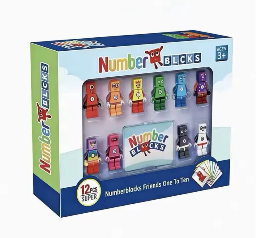 Numberblocks Assembly Model Toys