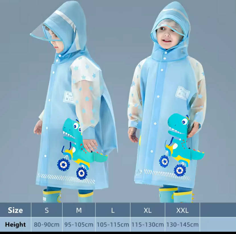 Kids waterproof coats