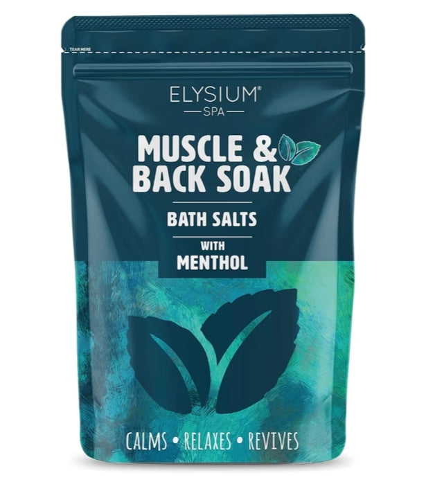 Elysium Spa Muscle & Bath Soak With Hemp Oil or Elysium Spa Muscle & Bath Soak With Menthol