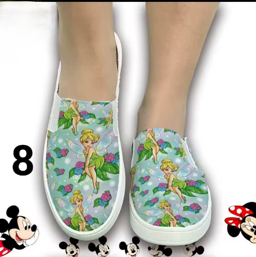 Disney Print Casual Flats