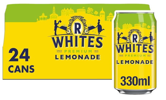 R Whites Lemonade 330ml (Pack of 24)