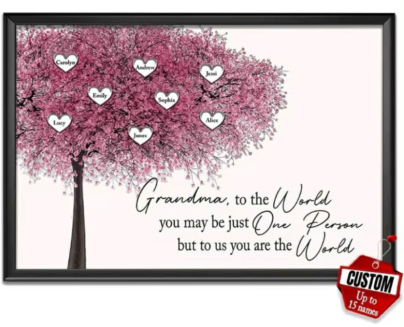 Customizable Wooden Frame Poster, 2D Flat Canvas Art Tailored for You - a Unique Wall Decoration