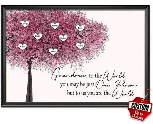 Customizable Wooden Frame Poster, 2D Flat Canvas Art Tailored for You - a Unique Wall Decoration