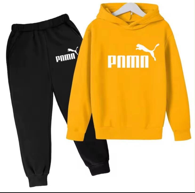 Children Hoodie Letters Sports Pullover
