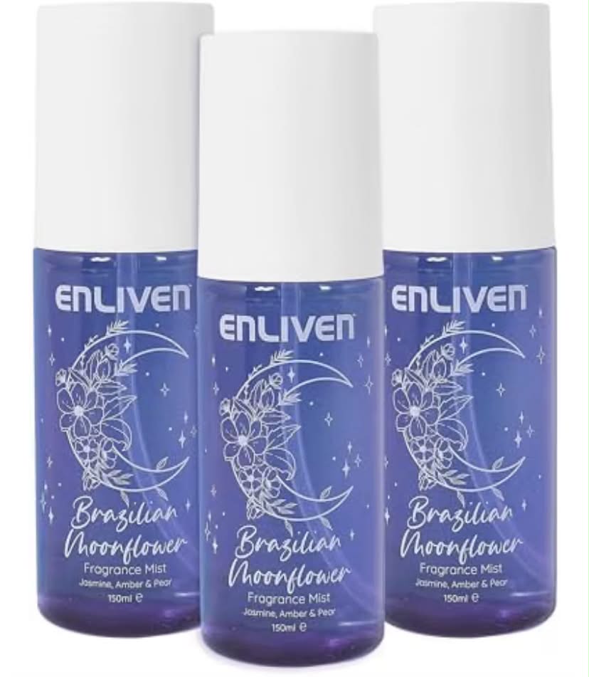 Enliven Brazilian Moonflower Fragrance Mist - 150mlx3 Pack