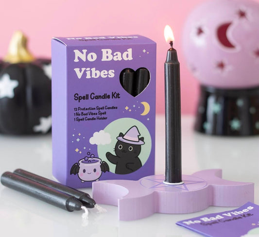 NO BAD VIBES SPELL CANDLE KIT