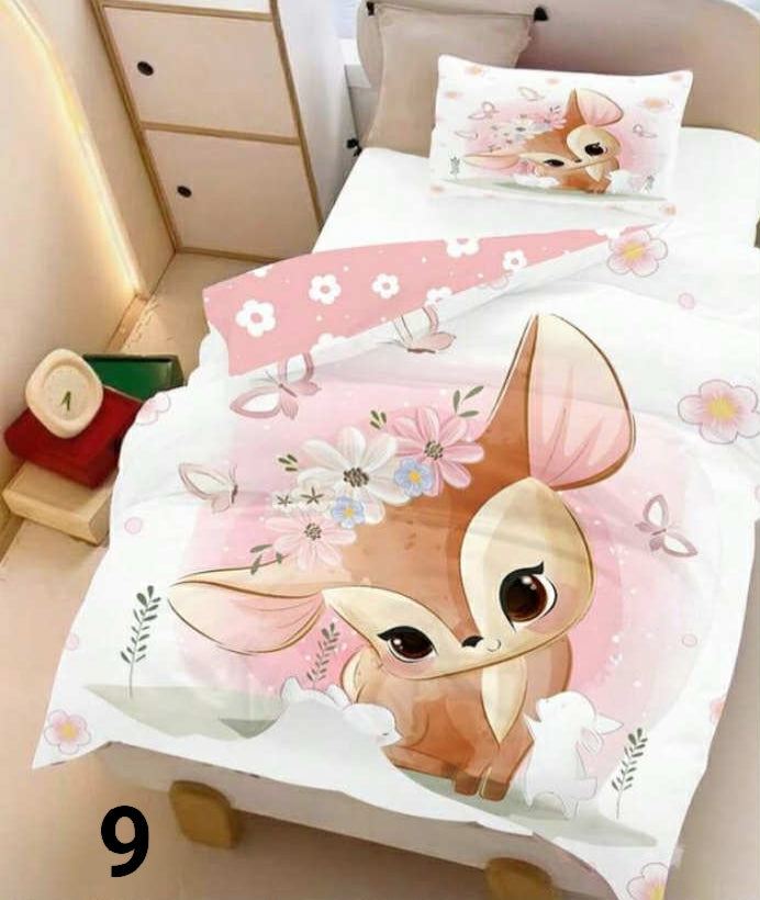 Girls single duvet set
