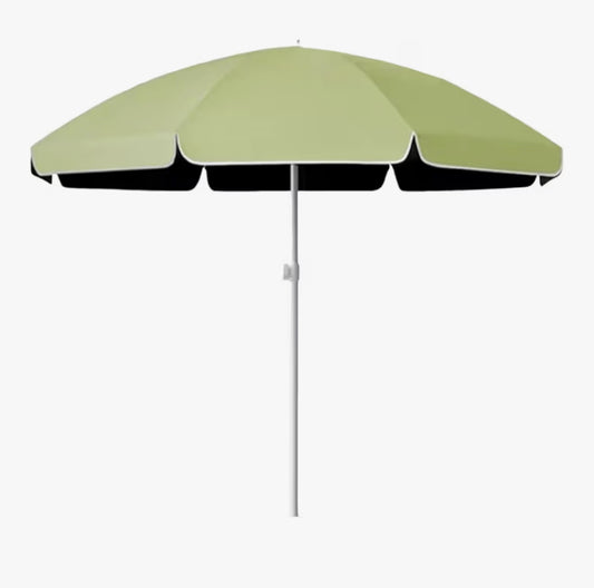 Portable Patio Umbrella, Height Adjustable Round Market Table Umbrella, UV Protection Picnic Parasol for Beach, Garden