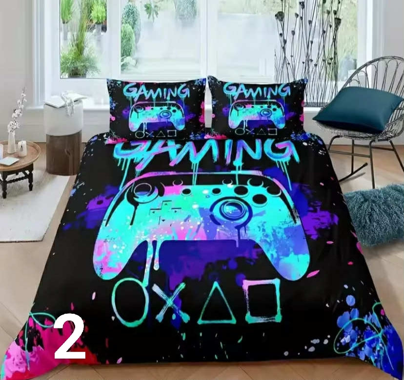 Gaming bedding set