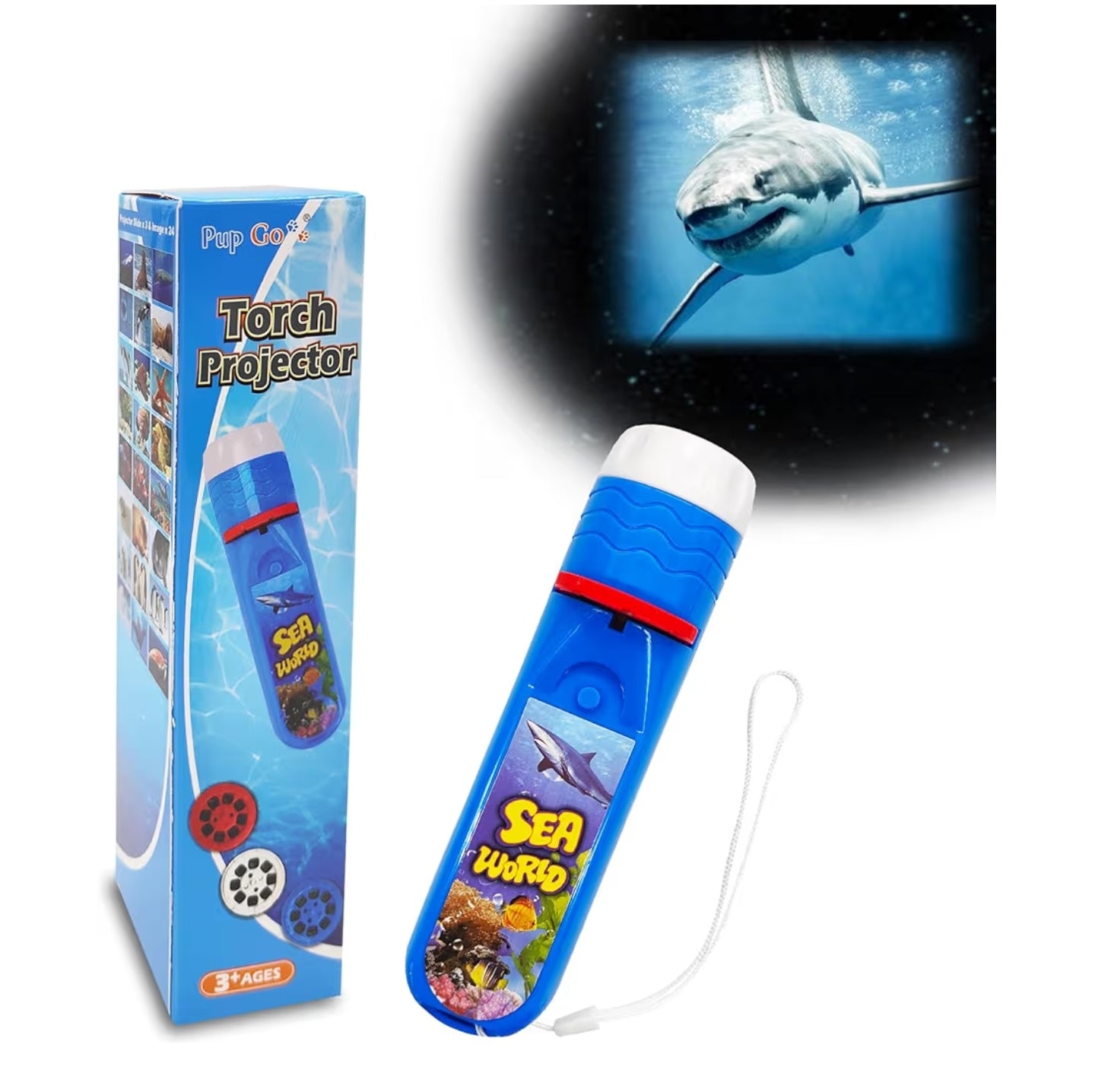 Pup Go  Torch and Projector