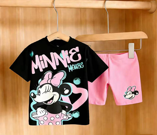Mickey and Minnie Parent-Child Set New Fashion Set