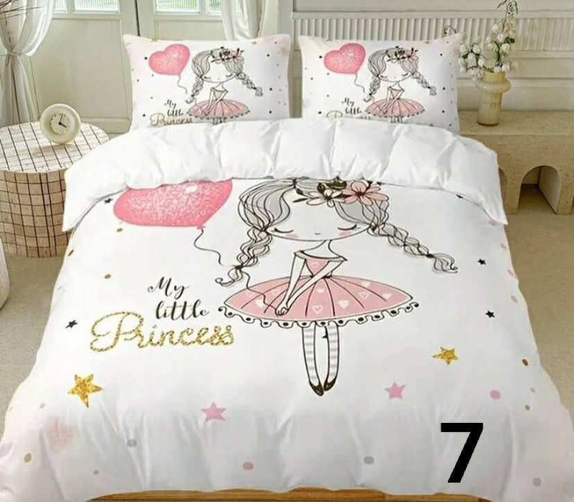 Girls single duvet set