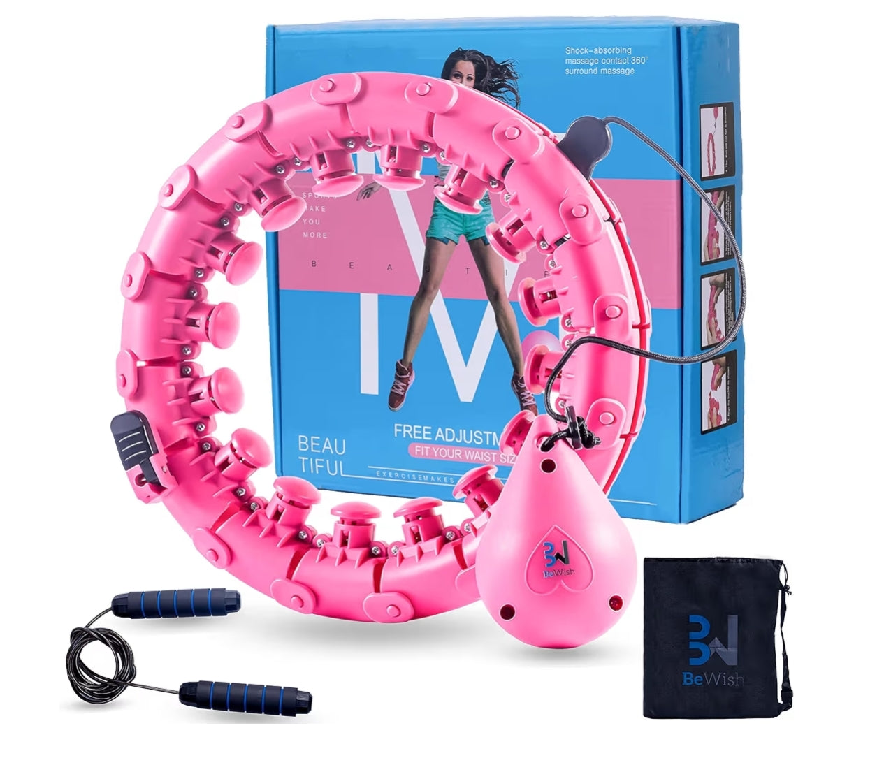 Weighted Hula Hoop for Adults Exercise–28