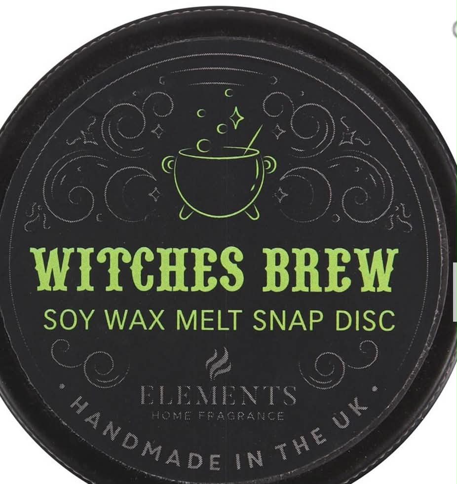 Disc
Witches Brew Soy Wax Snap Disc - Hazelnut and Praline