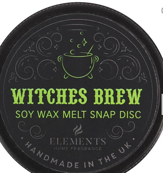 Disc
Witches Brew Soy Wax Snap Disc - Hazelnut and Praline