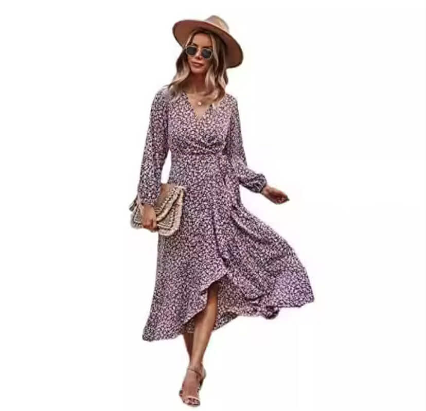 Spring/Summer Long Sleeve Dress