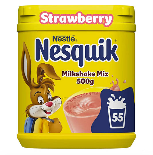 Nesquik UP strawberry Milkshake Powder Tin 330g