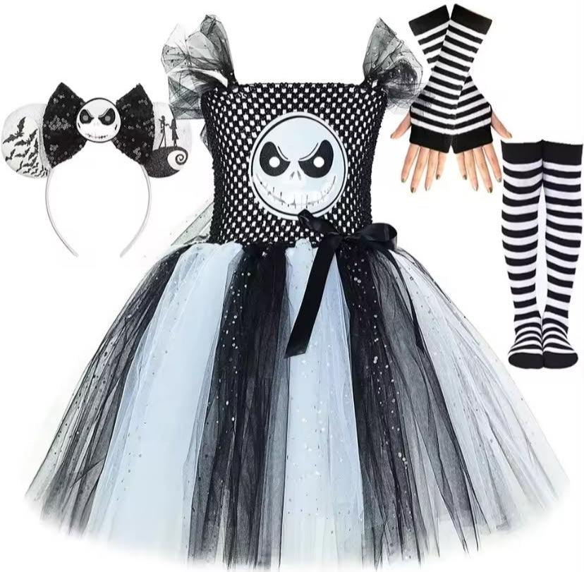 Nightmare before Christmas Jack Costumes for Girls