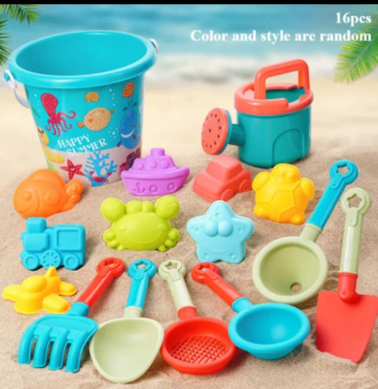 16 pcs bucket set