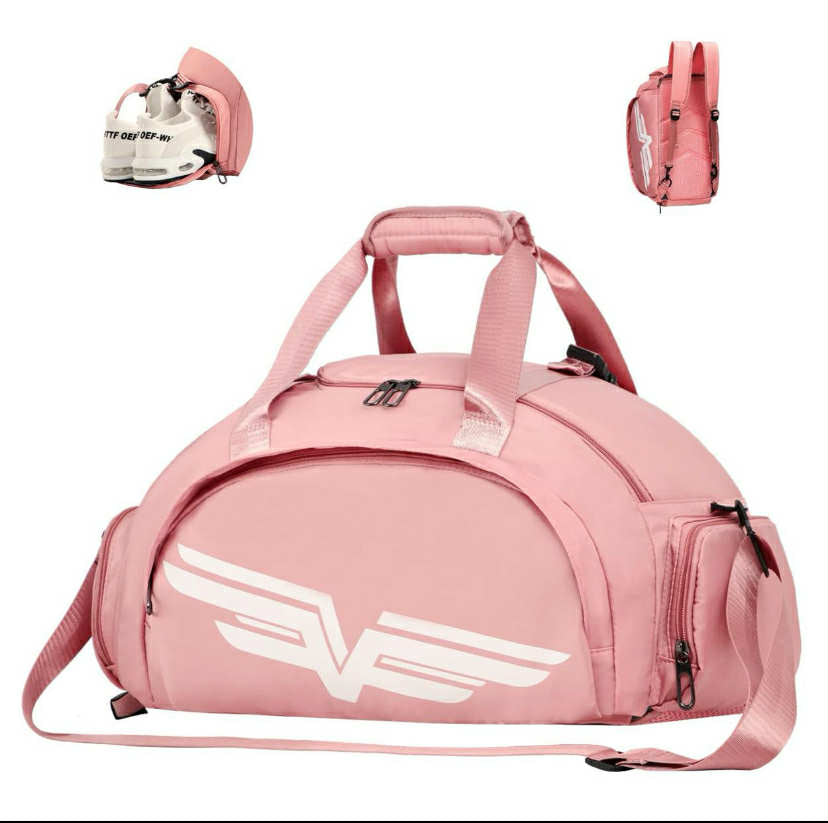 30L Sports Gym Bag with Wet Pocket & Shoe Compartment,