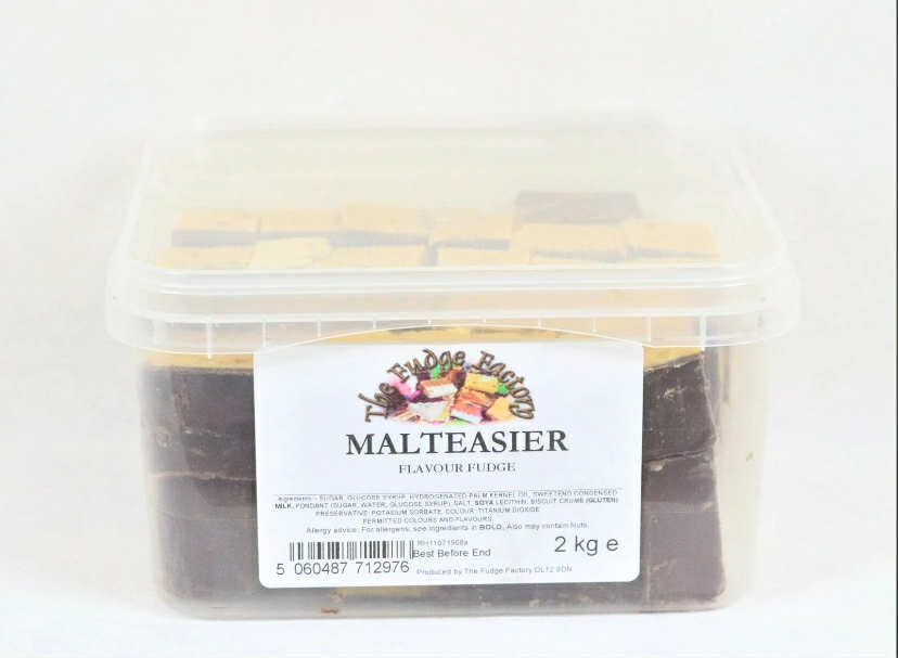Fudge Factory Malteser Full Fudge Tub 2kg Gift