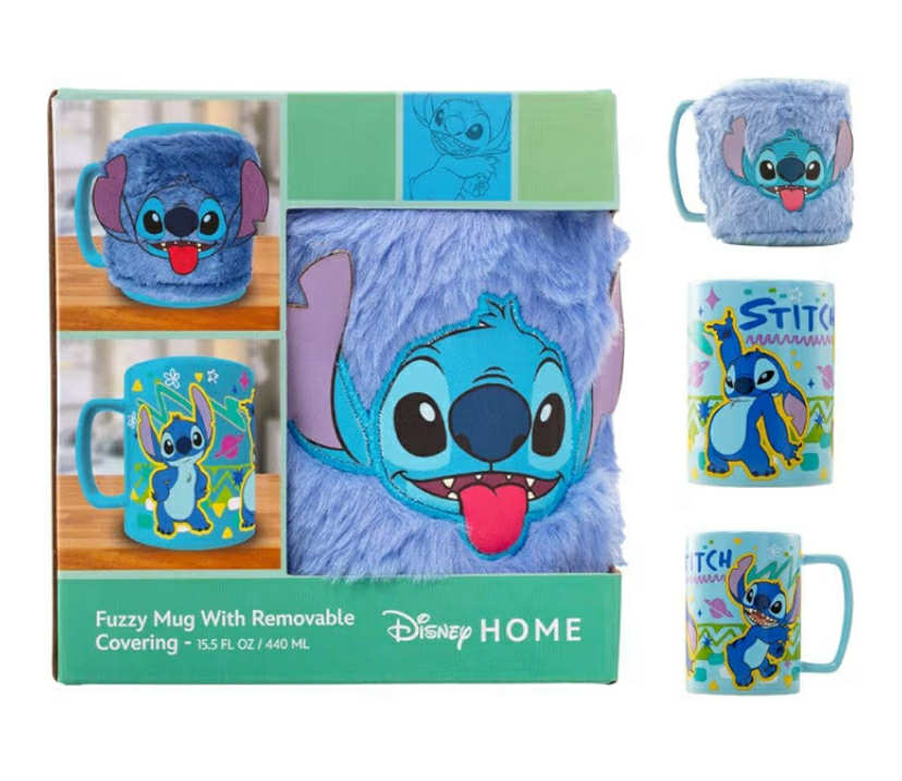 LILO & STITCH FUZZY MUG - STITCH