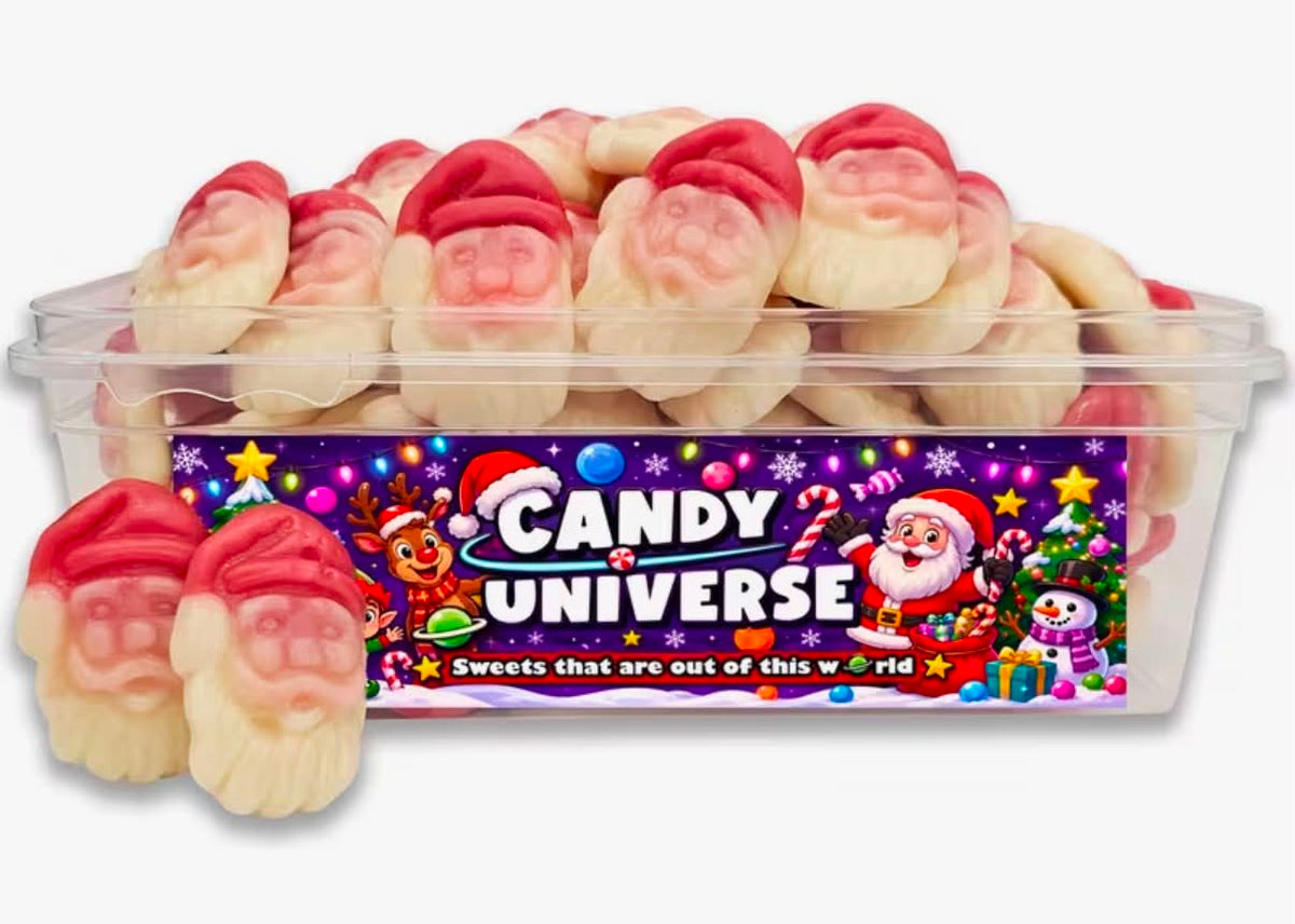 Candy Universe Christmas Santas Tub 800g Fruity Jelly Sweets