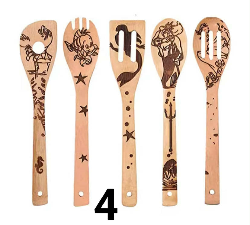 5pcs Disney Anime Mickey Mouse Spatula