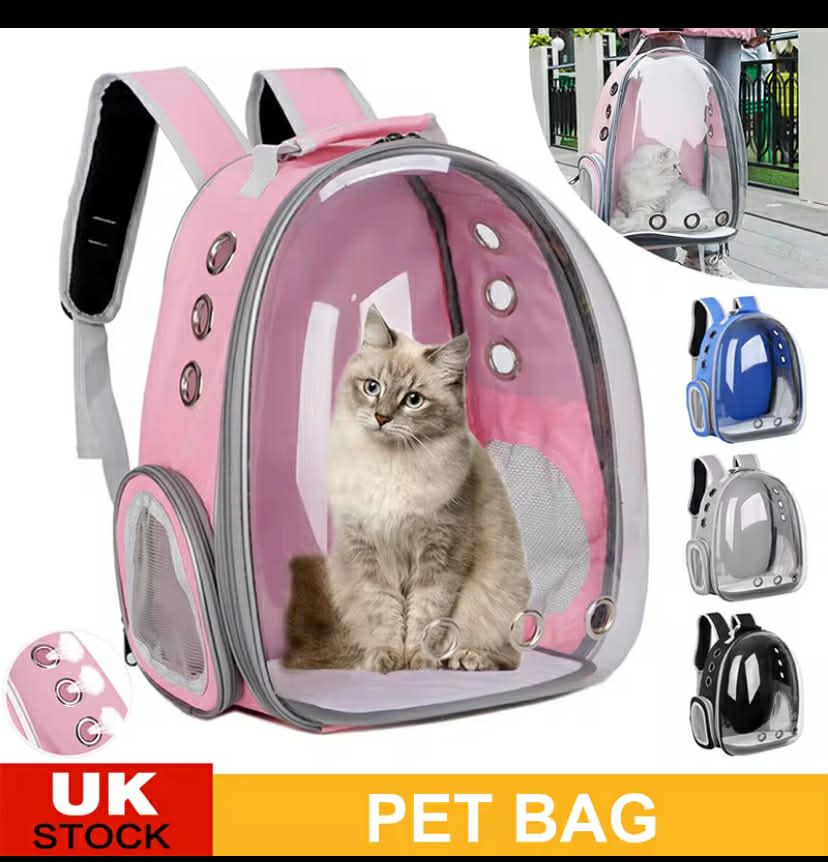 Space Pet Backpacks Pet Cat Carrying Bag Small Aanimal Carrier