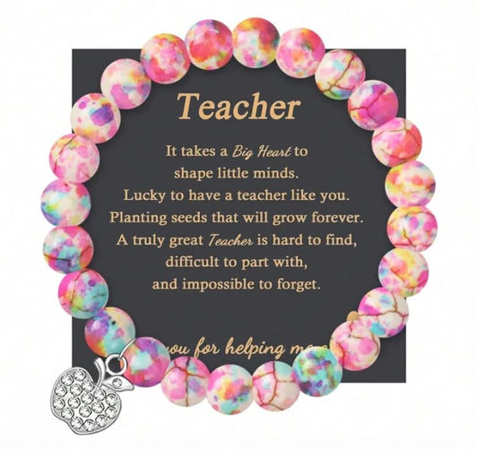 1 pc Apple Bracelet, Teacher's Day Gift,