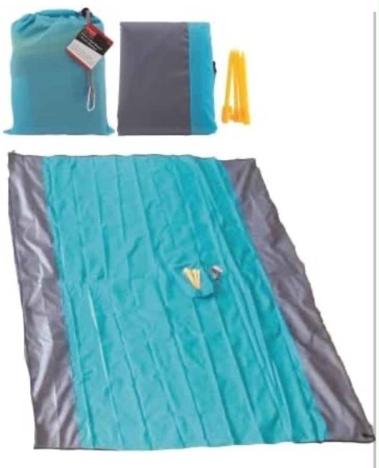 Picnic Blanket Waterproof, Extra Large Picnic Mat 200x200cm, Sandproof Washable Camping Beach Blanket, Camping Accessories for Outdoor Activities, Bohemia